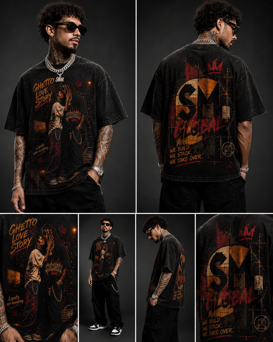 GHETTO LOVE STORY TEE 2— DROP 002