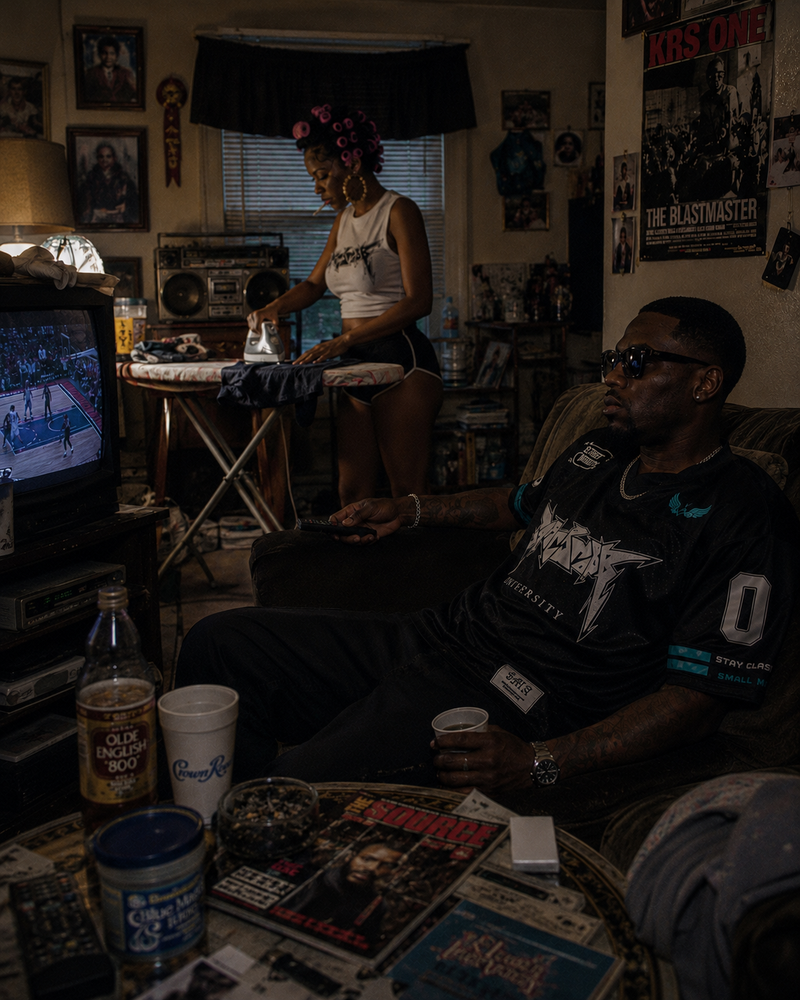 STACKMOBB ”UNIVERSITY” Jersey (Blk/Blue)