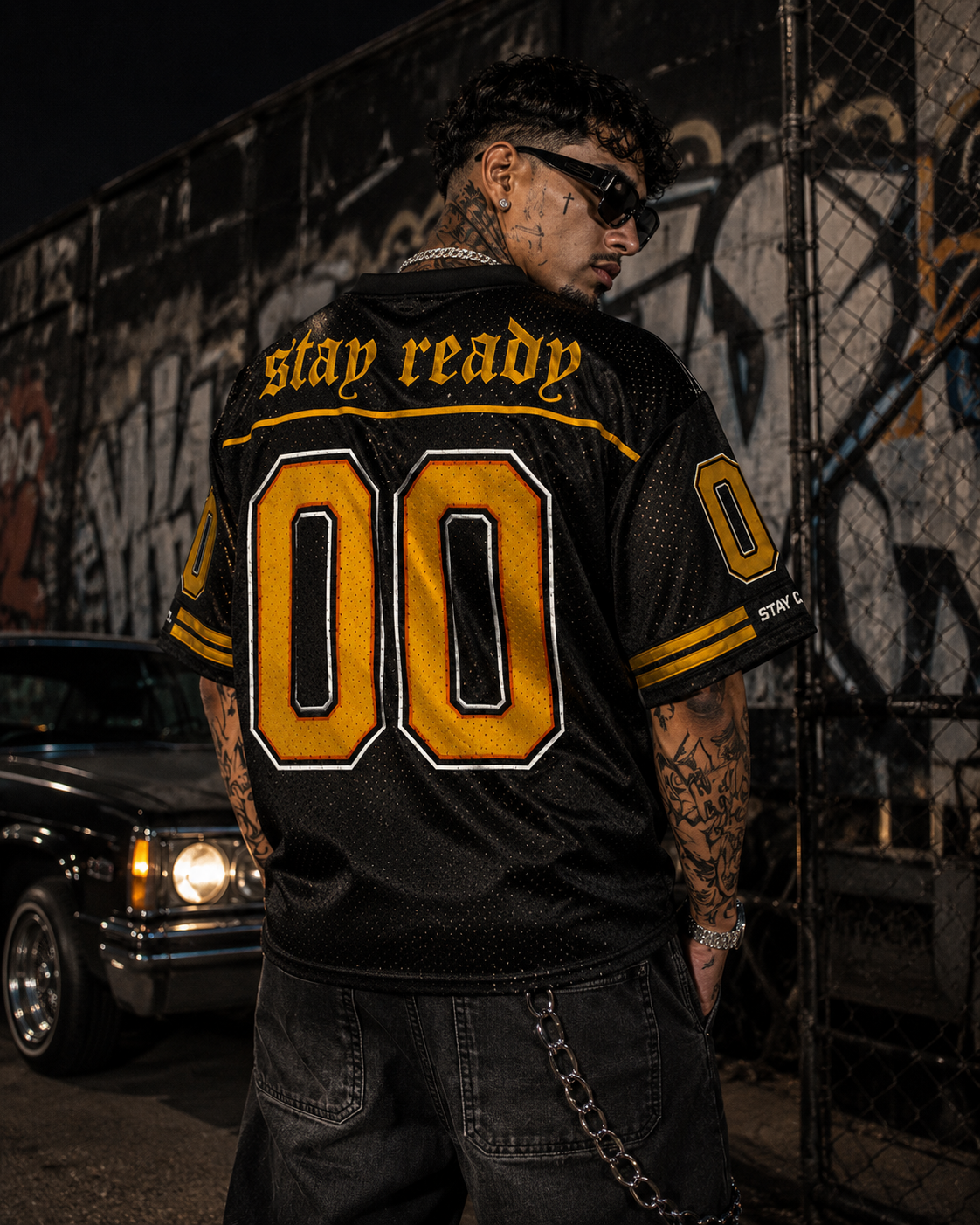 STACKMOBB ”UNIVERSITY” Jersey (Blk/Yellow)