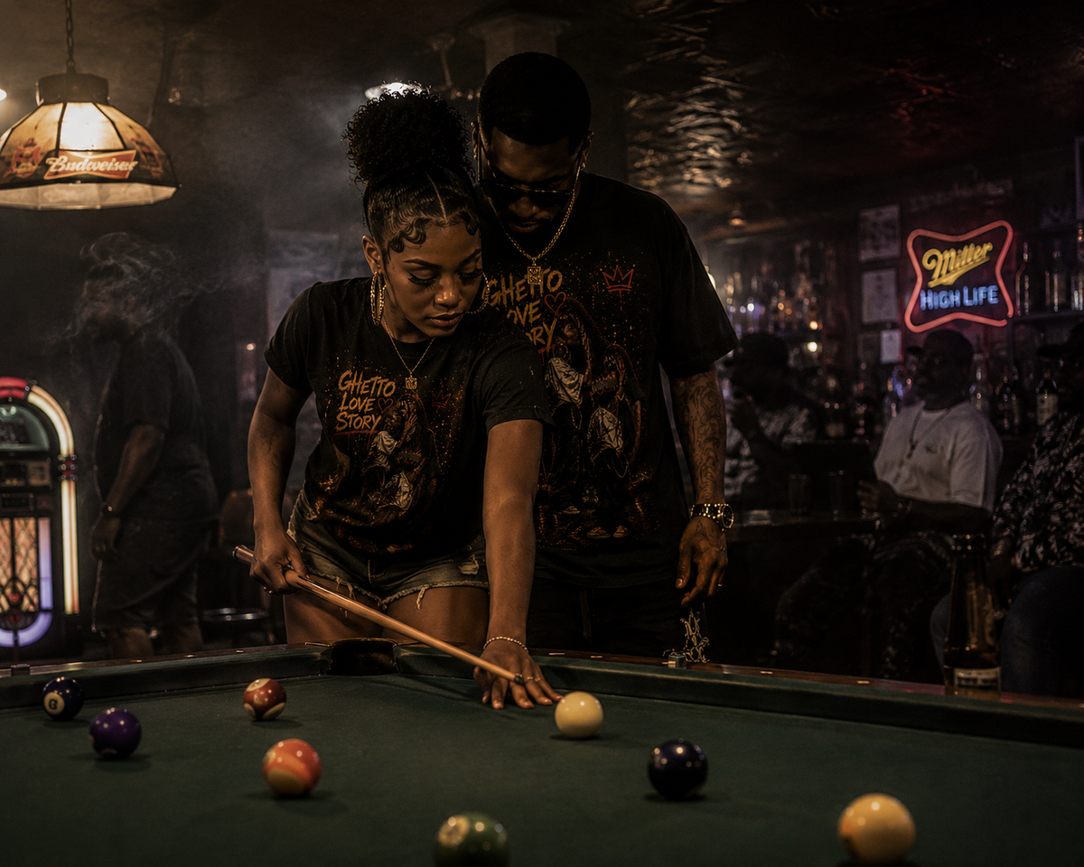GHETTO LOVE STORY TEE 2— DROP 002