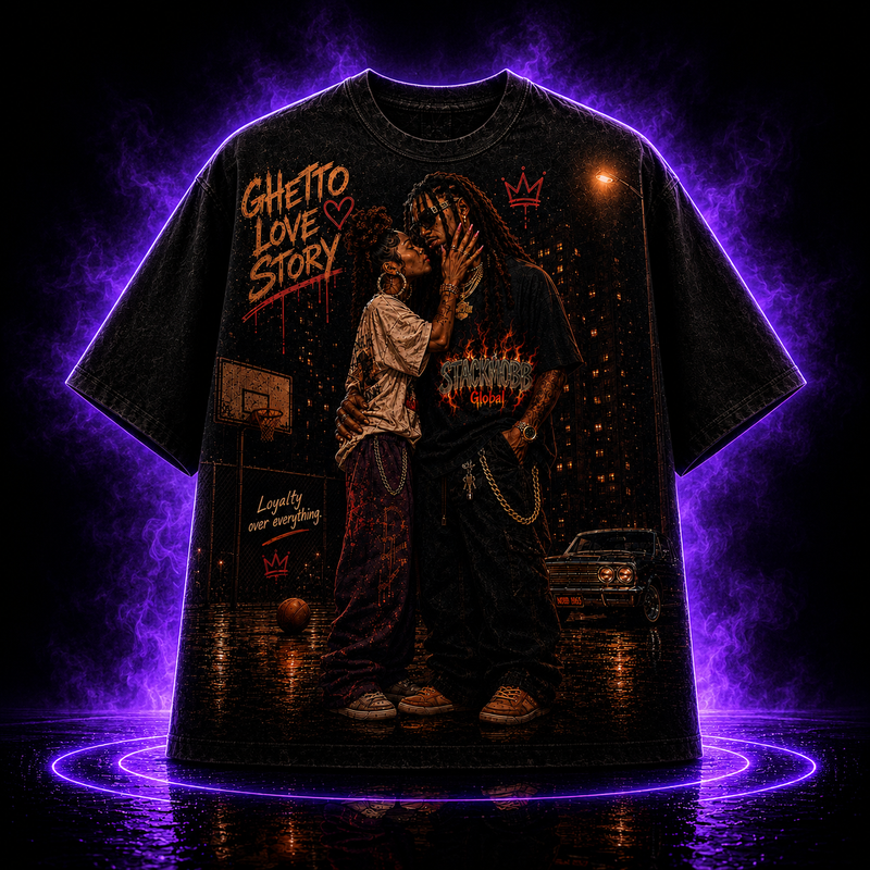 GHETTO LOVE STORY TEE 2— DROP 002