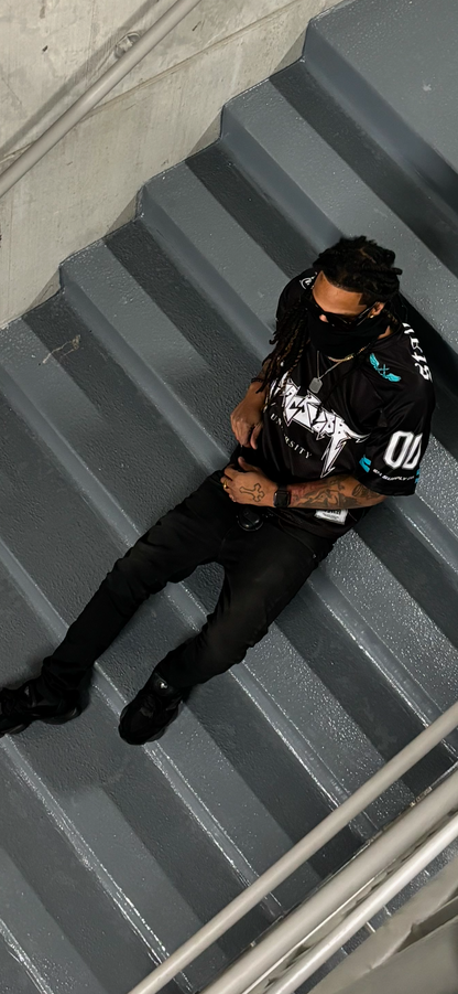 STACKMOBB ”UNIVERSITY” Jersey (Blk/Blue)