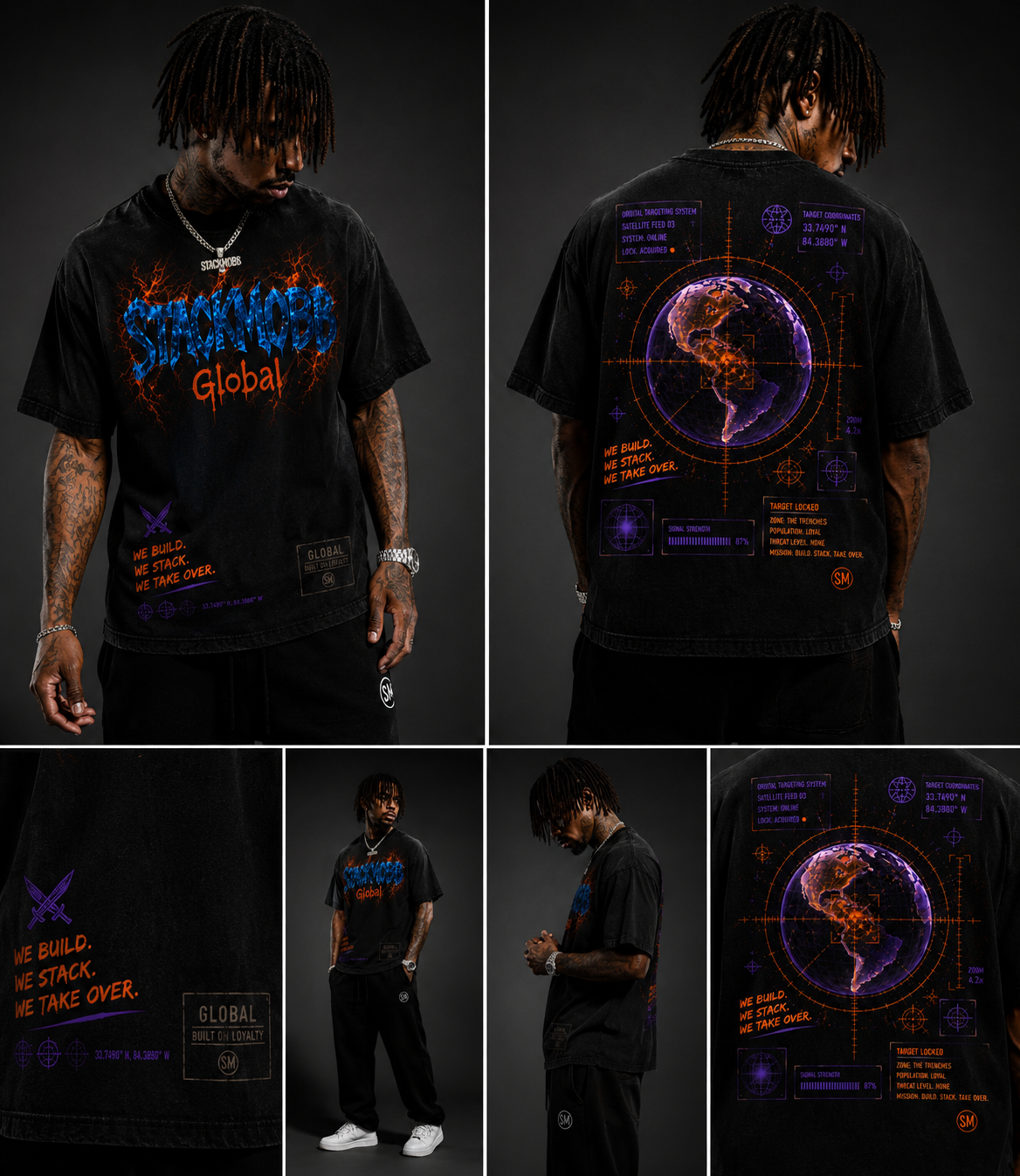 STACKMOBB GLOBAL TEE — DROP 002