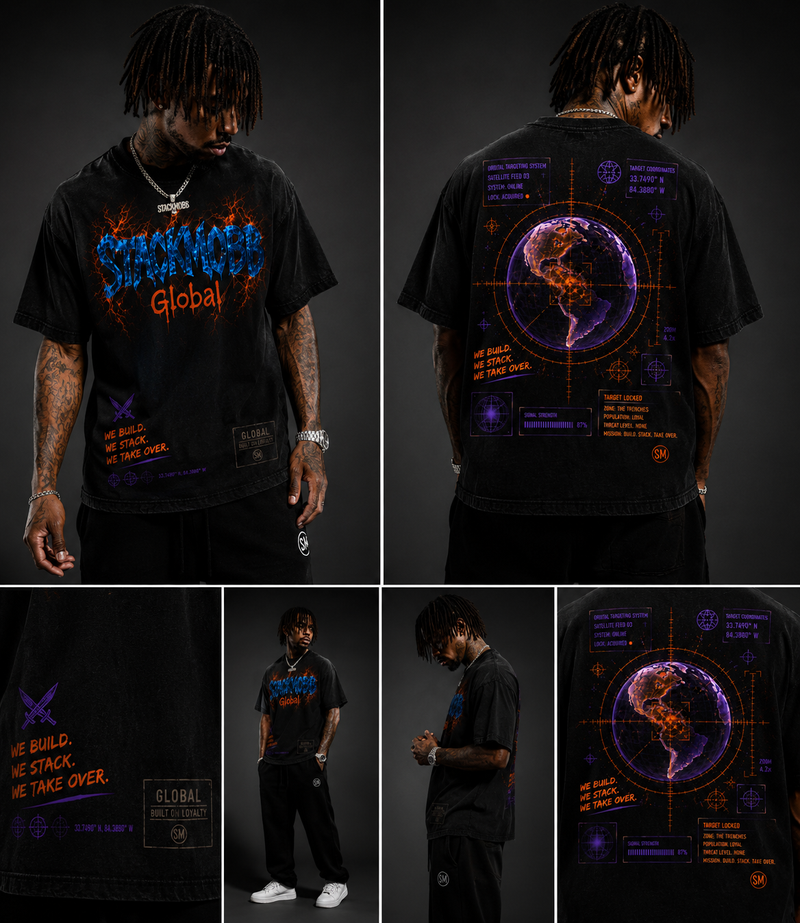 STACKMOBB GLOBAL TEE — DROP 002