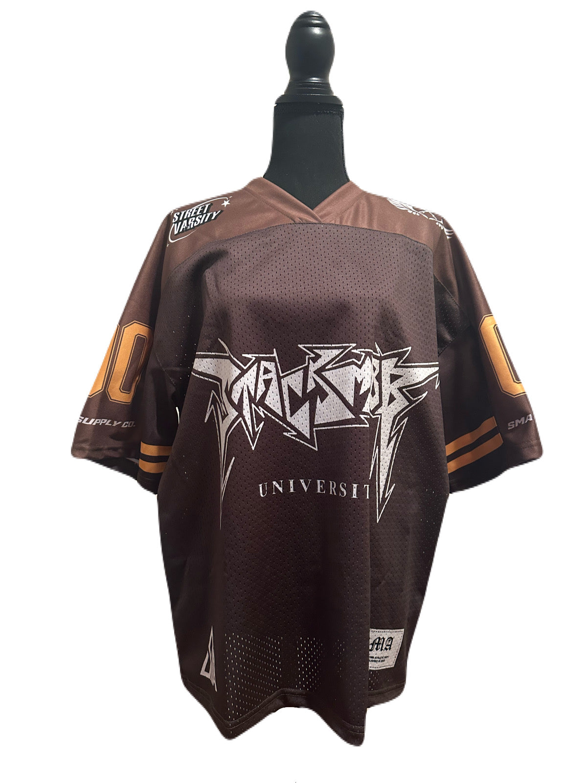 STACKMOBB ”UNIVERSITY” Jersey (Brn/Yellow)