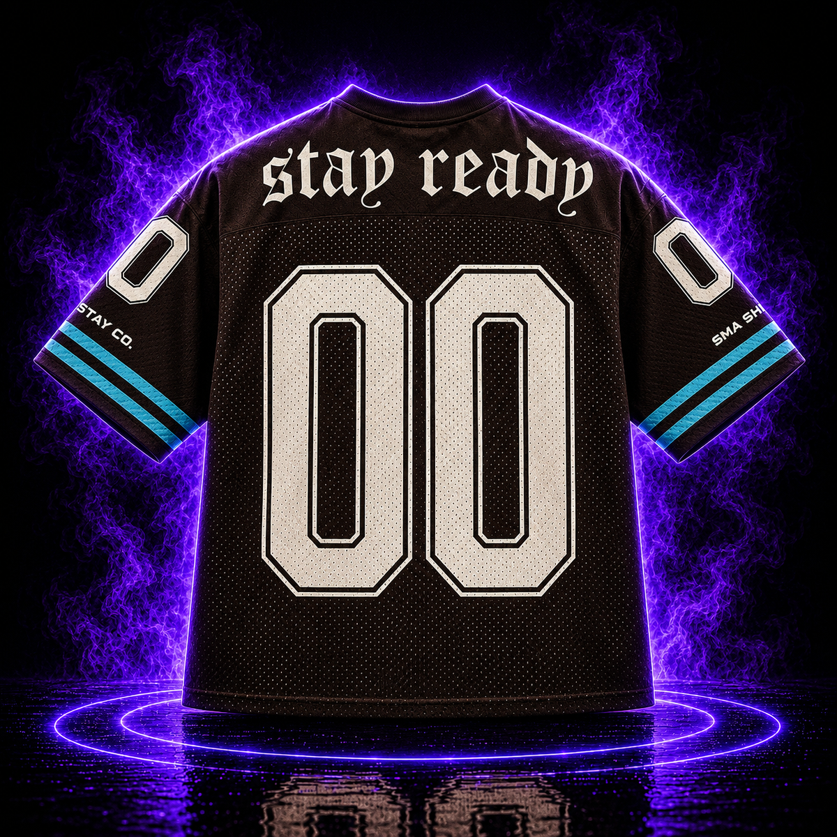 STACKMOBB ”UNIVERSITY” Jersey (Blk/Blue)