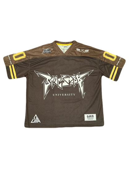 STACKMOBB ”UNIVERSITY” Jersey (Brn/Yellow)