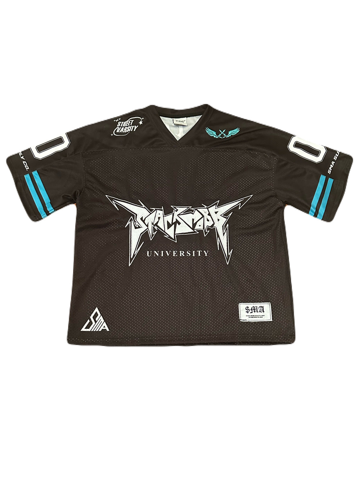 STACKMOBB ”UNIVERSITY” Jersey (Blk/Blue)