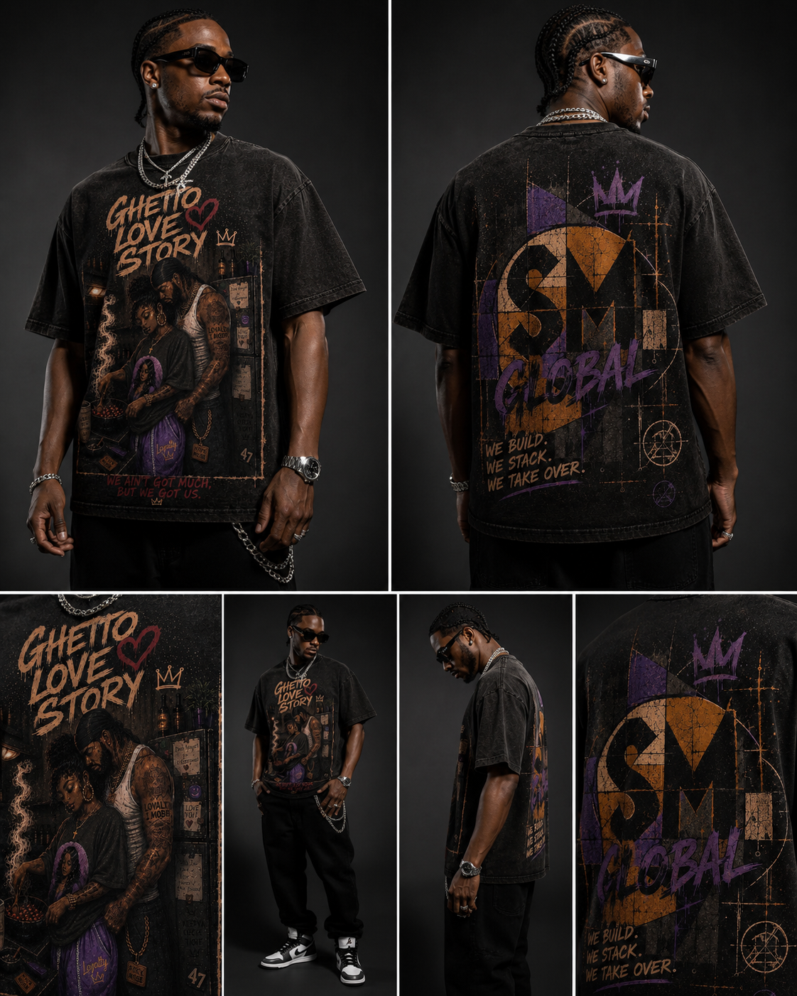 GHETTO LOVE STORY TEE 1— DROP 002